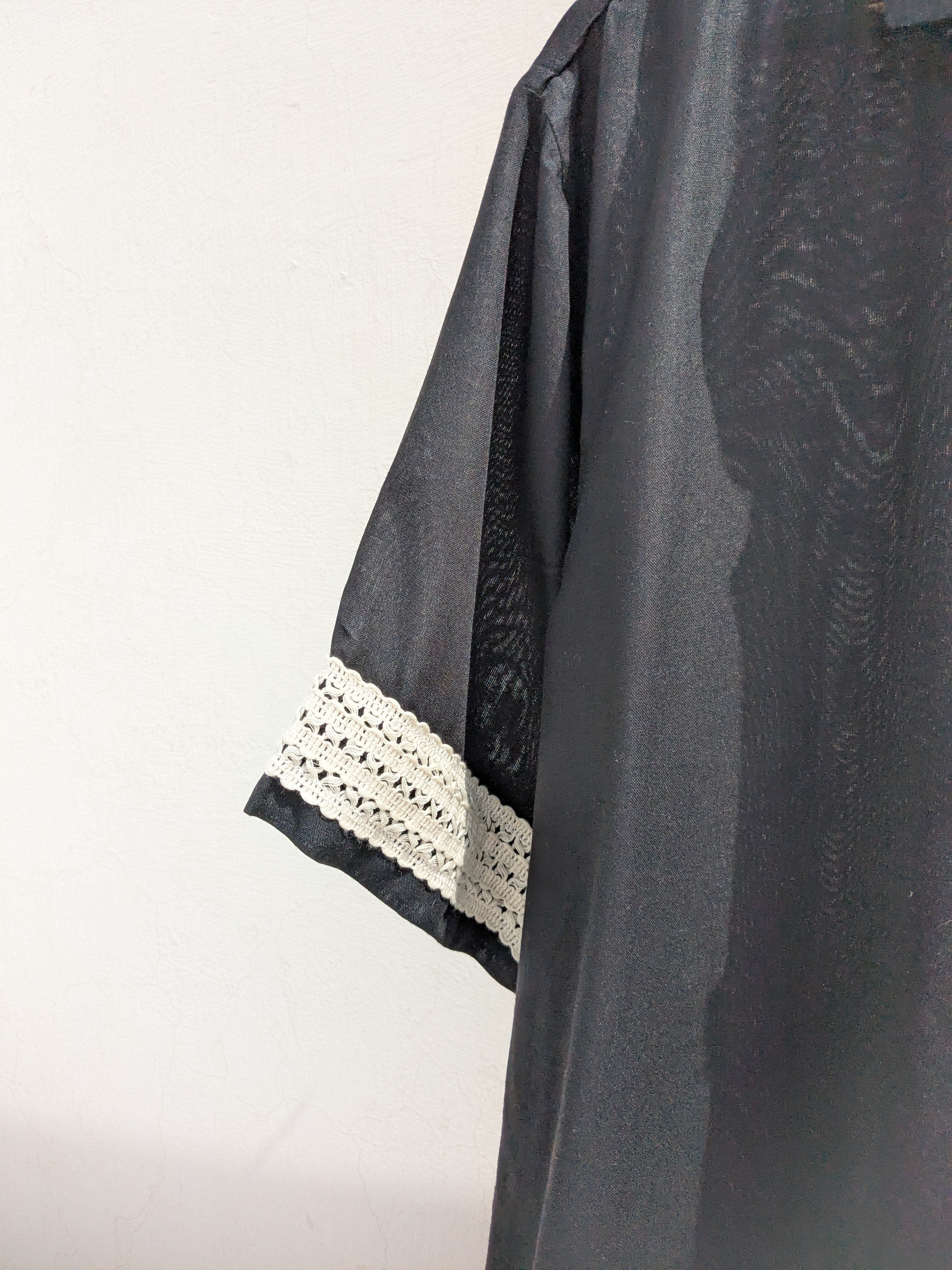Effortless Lace Shirt (Black)